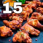 15 Piezas de Alitas a Elegir Sabor