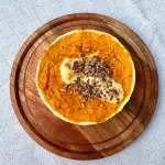 Tarta de calabaza.