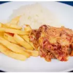BIFE A PARMEGIANA COMPLETA