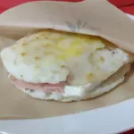 Arepa queso y jamón