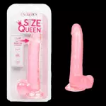 DILDO ROSADO 8"(20CM)