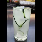 Agua limón - pepino