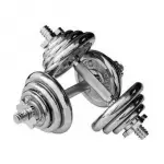 Kit de Pesas Cromada 20Kg