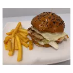 Hamburguesa sencilla de pollo