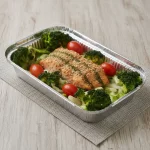 Salmão com Crosta de  Gergelim
