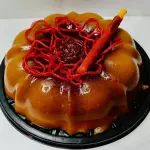 Gelatina de mango con chamoy