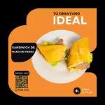 Sándwich Lápiz de Mano de Piedra
