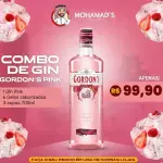 Combo Gordons Pink 750ml