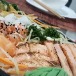 Combinado 20 peças + temaki grelhado