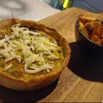 Tarta Calabaza  + Papas Con DIP