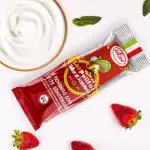 Paleta  Morango c Leite Condensado