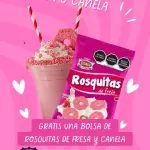 Frappe Rosquitas de fresa