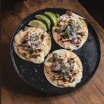 TACOS PULLED PORK X3