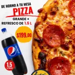 Pizza grande + REFRESCO