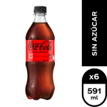 Coca Cola Zero botella 591ml