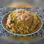 Arroz con camarones