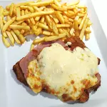 Milanesa Napolitana para1 con fritas