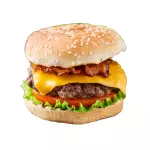 Hamburguesa al punto 1.0