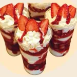 fresas con crema