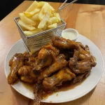 Alitas BBQ doble