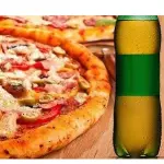 1 PIZZA SALGADA 30cm REFRIGERANTE 2L