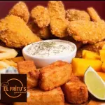 FRANGO FRITO COM POLENTA