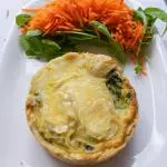 Espinaca y queso brie