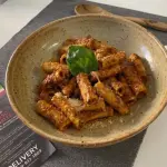VEGAN Pasta Pesto Rojo