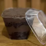 Bolo de pote brigadeiro