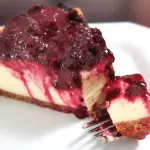CHEESCAKE DE FRUTAS VERMELHAS