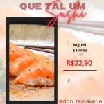 Niguiri salmao