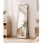Espejo diseño oso madera