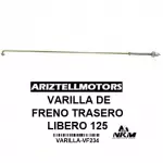 VARILLA DE FRENO TRASERO LIBERO125
