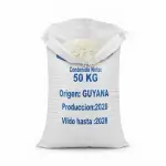 Mitad de saco de arroz blanco 25kg