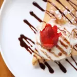 CREPA DE CARAMELO + HELADO