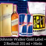 Combo Johnnie Walker Gold Label