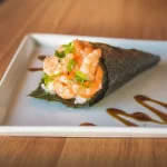 Temaki Salmão e Camarão