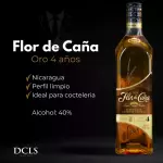 Flor de Caña añejo oro 4