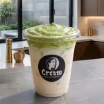Iced creamy matcha