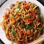 Pork Hakka Noodles
