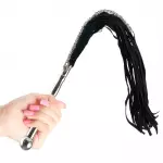 BEADED METAL FLOGGER BLACK