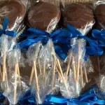 Pirulito de chocolate
