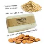 Jabon de avena y almendras