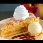 Pie de Manzana con Helado