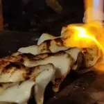 Batata com requeijão e queijo