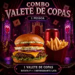 Combo Valete de Copas 1 pessoa
