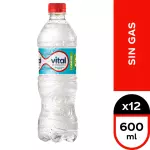 Agua sin gas vital