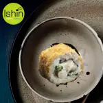 J7 Salmon, camarón y queso
