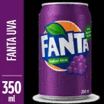 Fanta Uva Lata 350ml