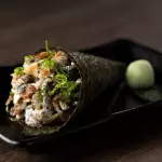 Temaki de skin com cream cheese